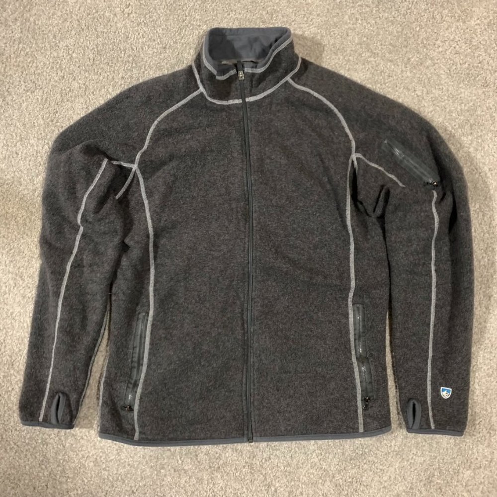 KUHL Men's full zip fleece jacket - Thor - XL